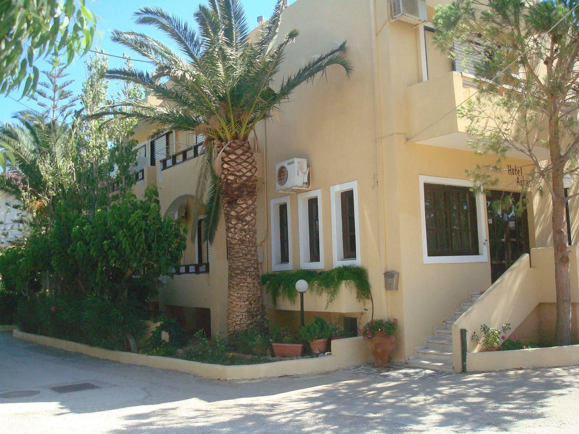 Hotel Aghas Paleochora Exterior foto